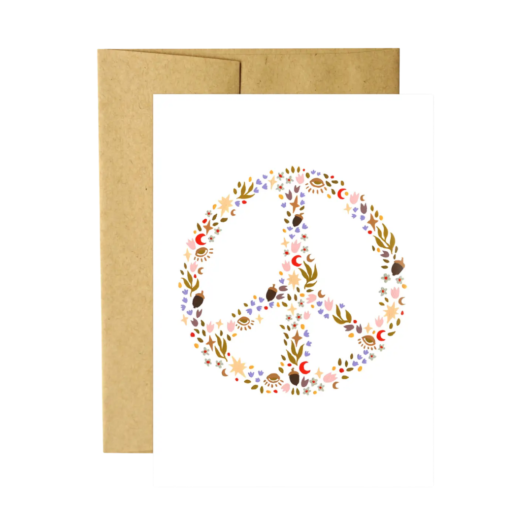 Peace: Forest Greeting Card