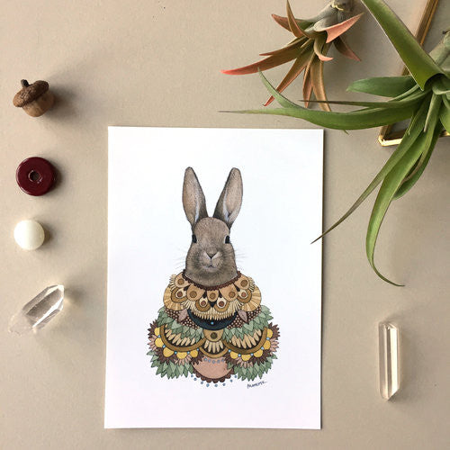 Collector: The Rabbit - Art Print