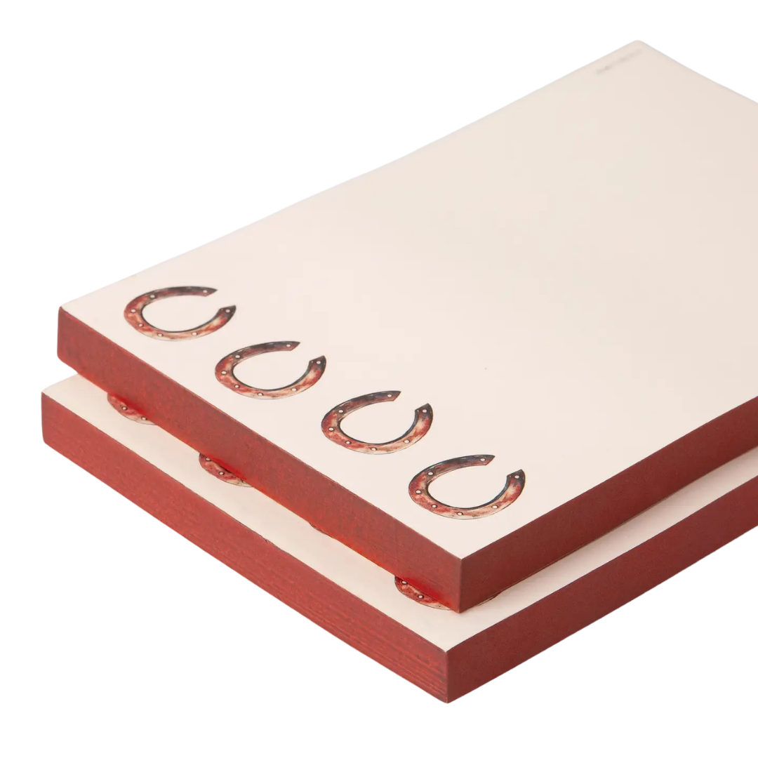 Horseshoes notepad