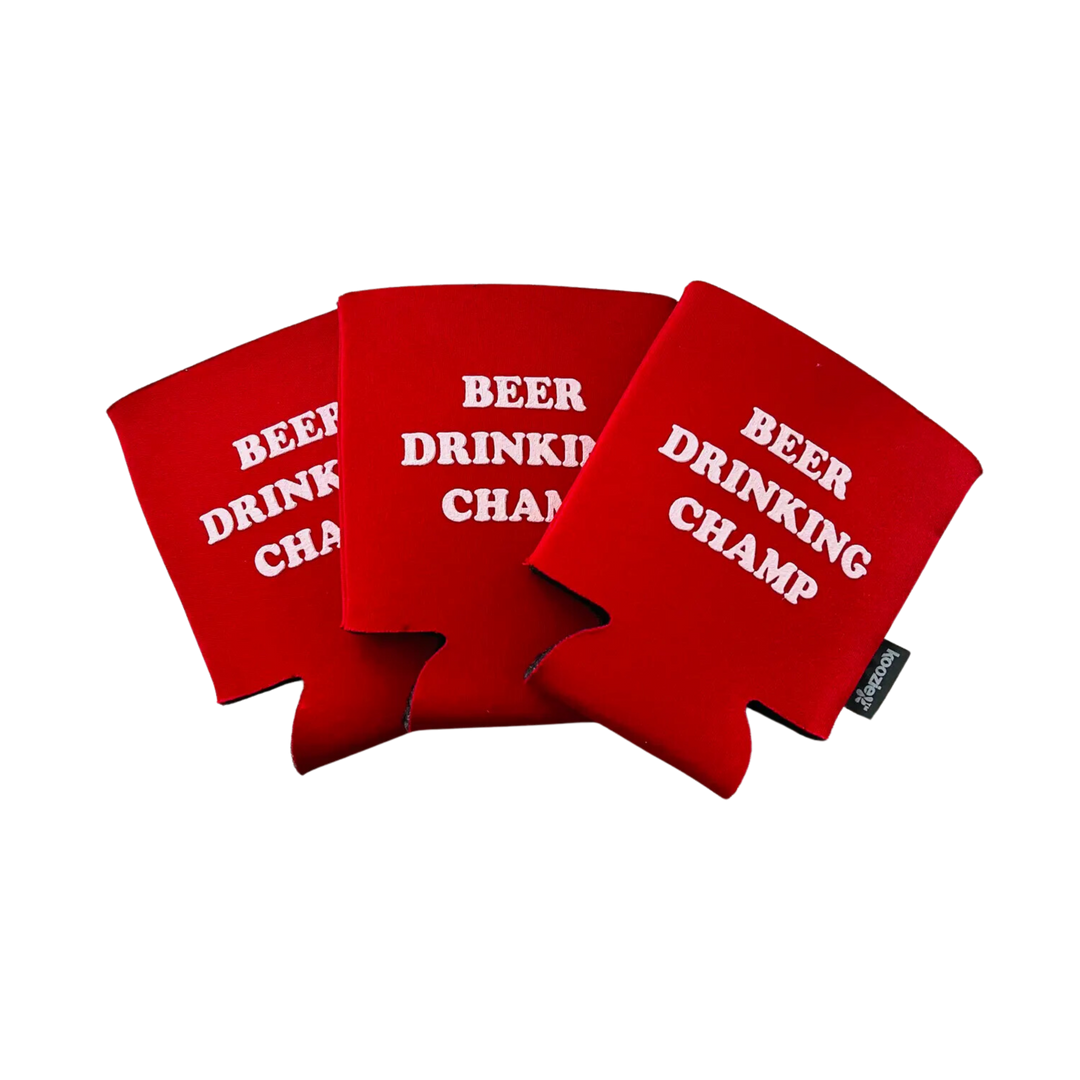 Beer Drinking Champ Koozie