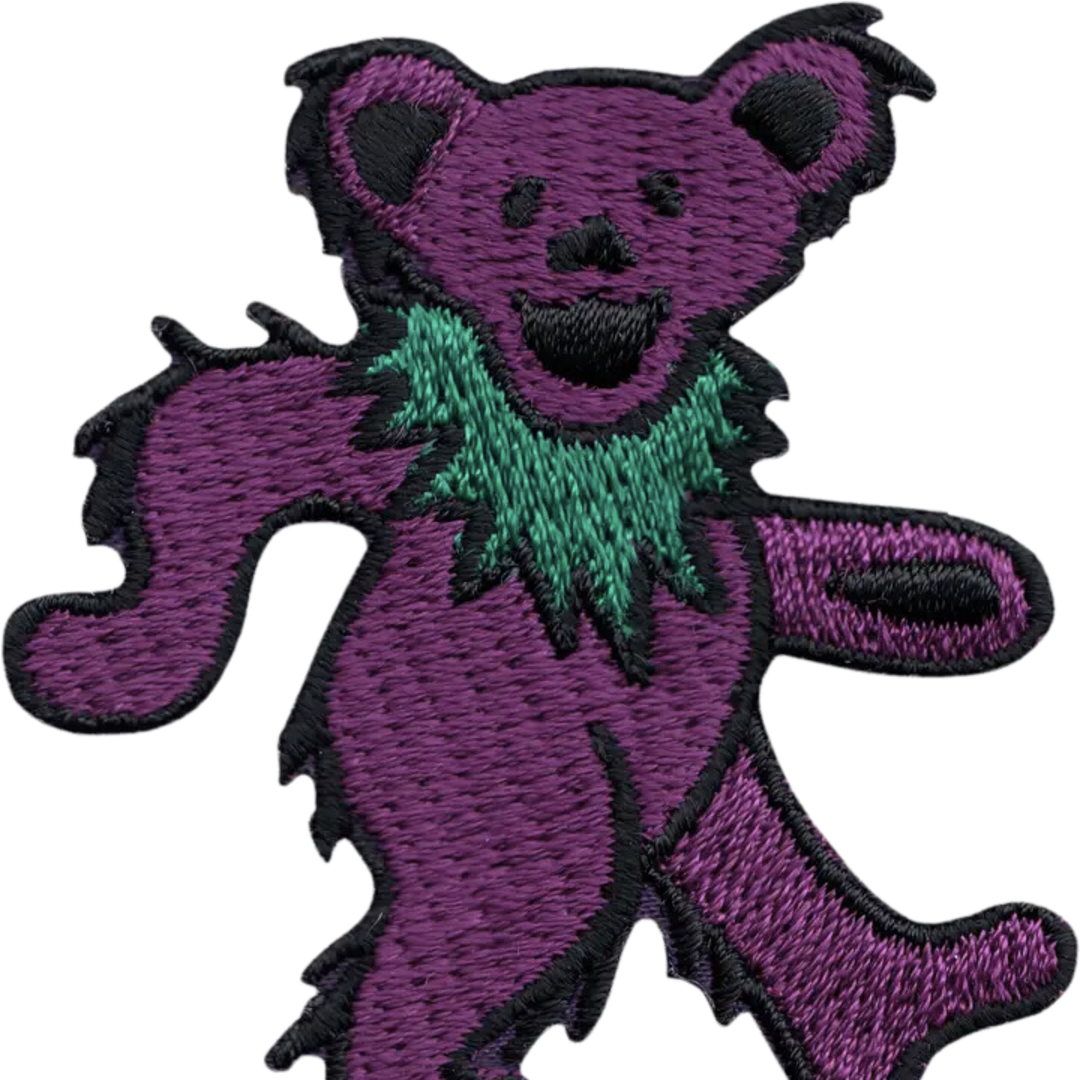 Grateful Dead Jerry Bear Patch