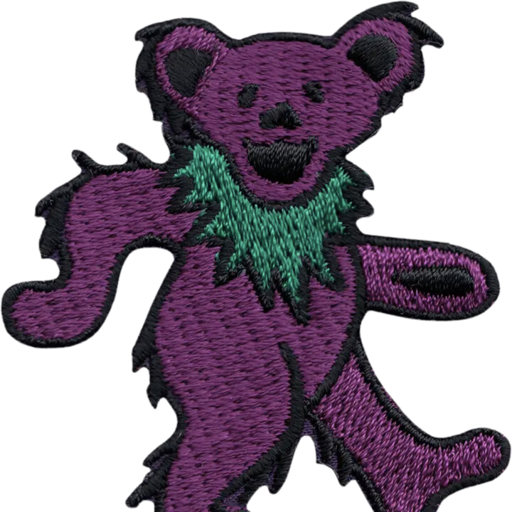 Grateful Dead Jerry Bear Patch