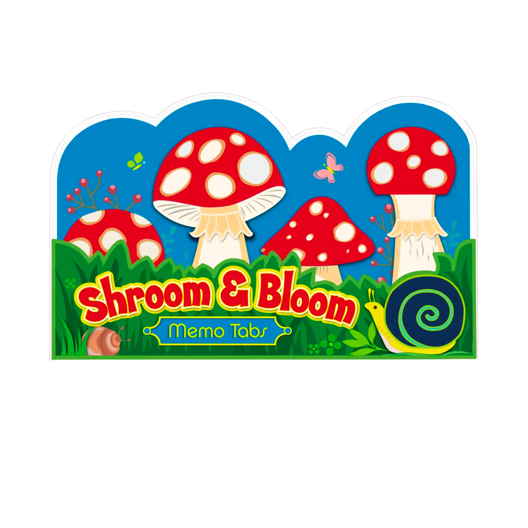 Shroom & Bloom Memo Tabs