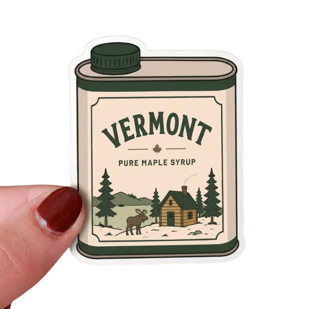 Vermont Maple Can Sticker