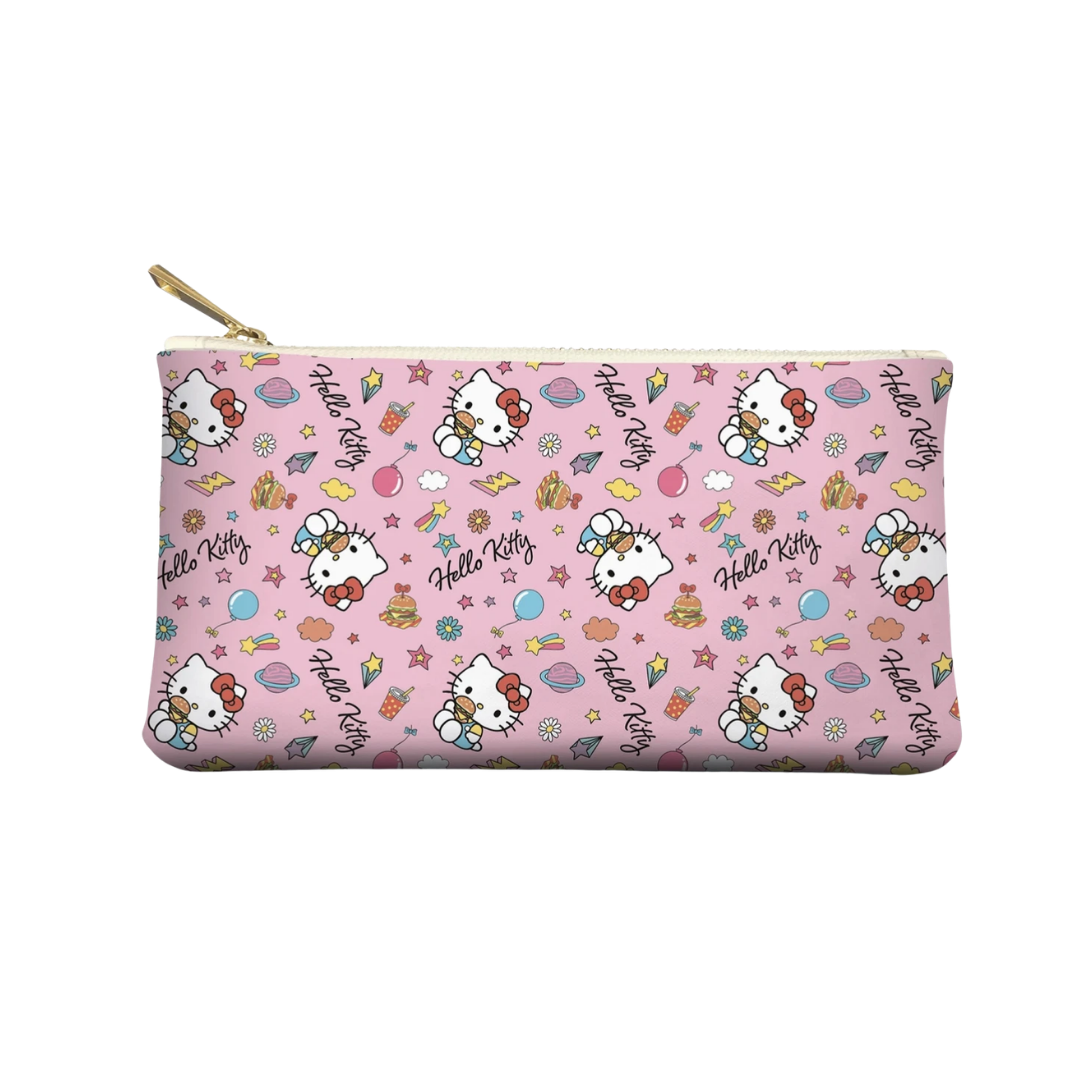 Hello Kitty College Letters Pencil Pouch with Wrist Strap