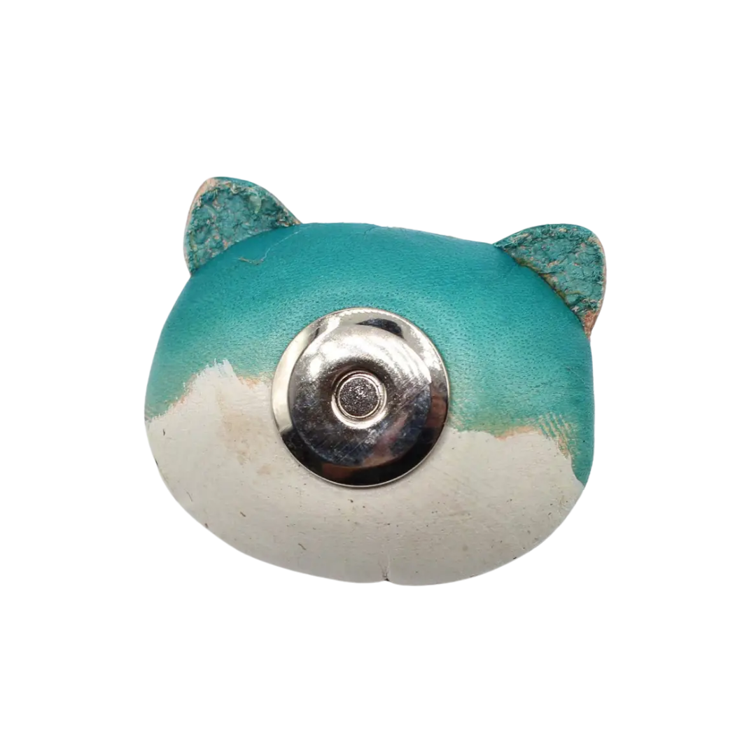 Assorted Mini Leather Cat Magnet
