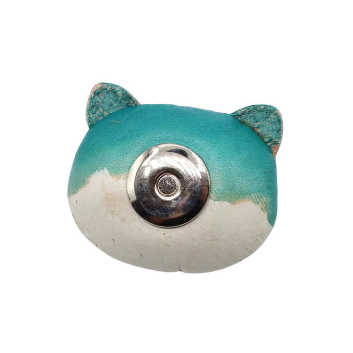 Assorted Mini Leather Cat Magnet