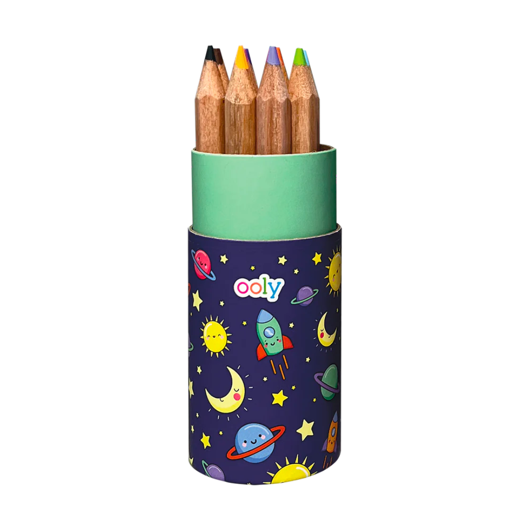 Draw 'n Doodle Mini Colored Pencils and Sharpener - Set of 12