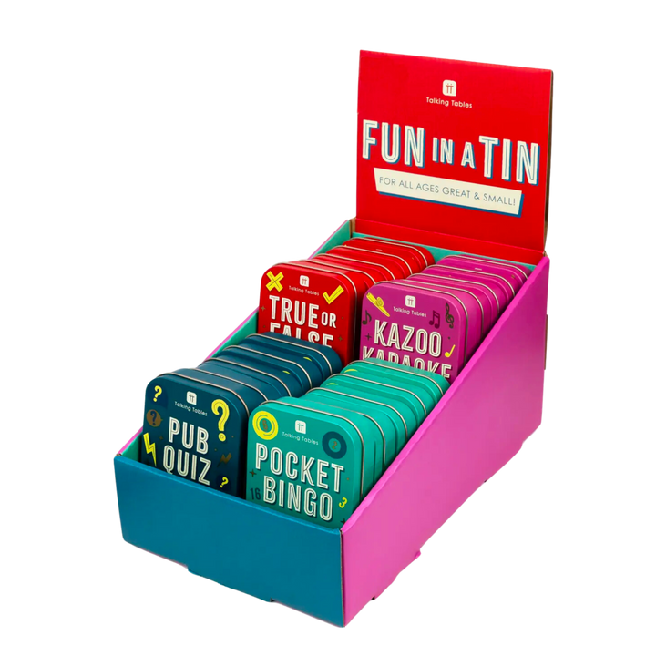 Fun in A Tin Travel Games, Stocking Stuffer Gifts