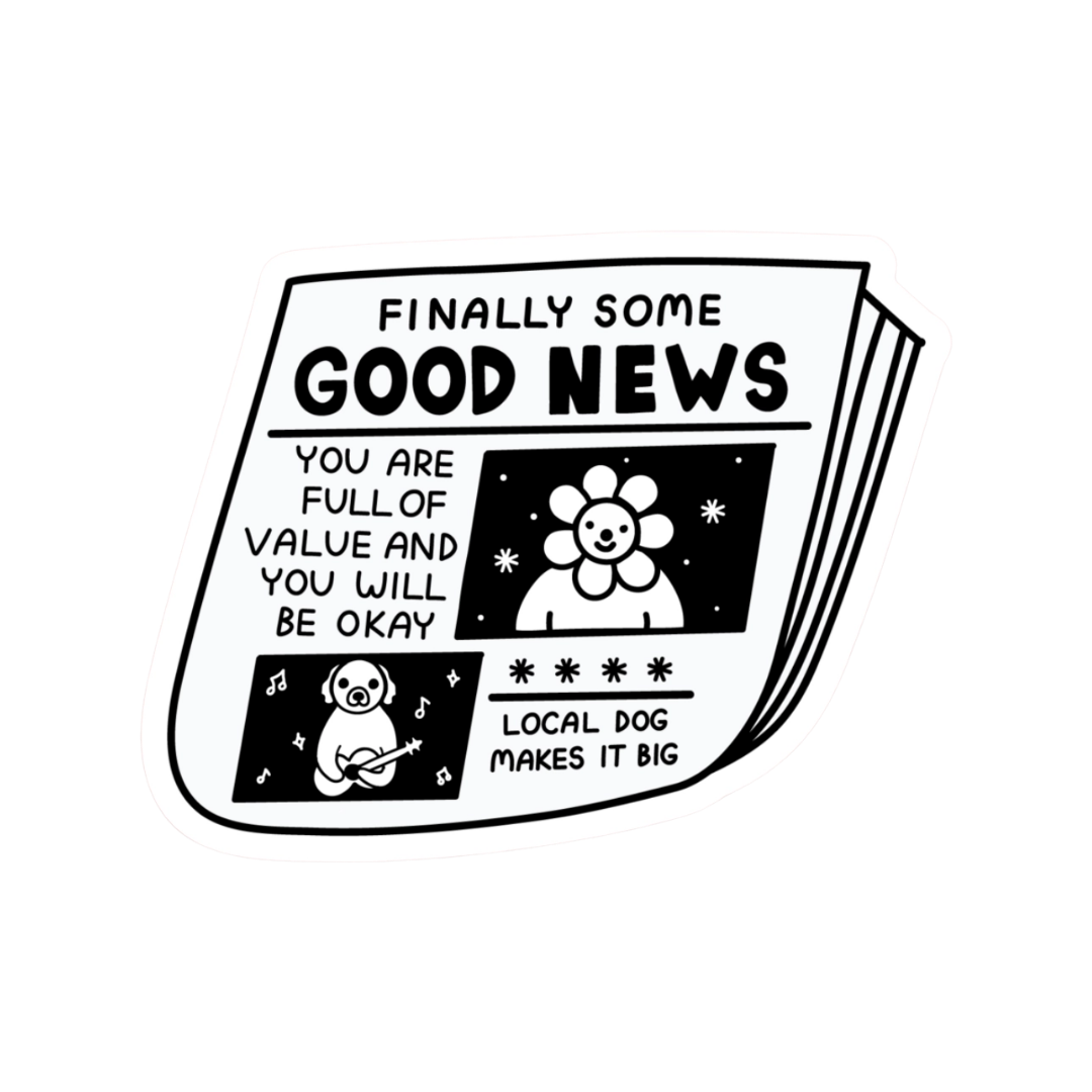 Good News Sticker