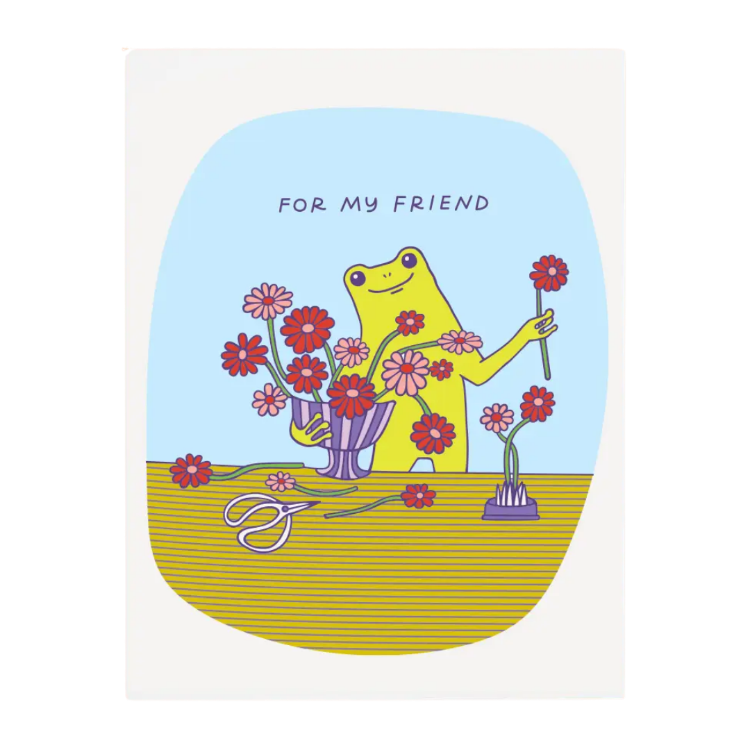 Frog Friend Card