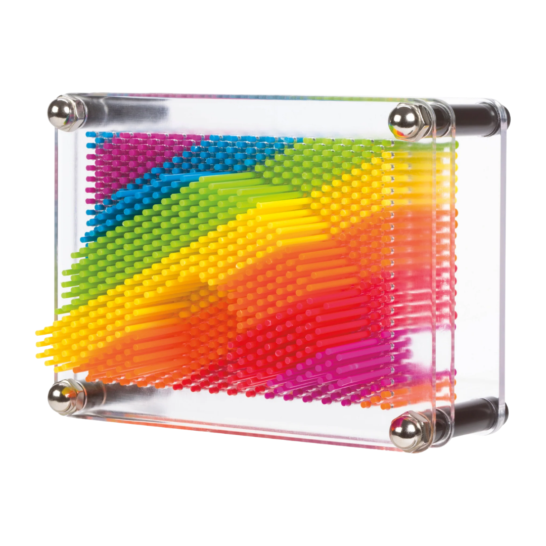 Colorful Rainbow Pin Art