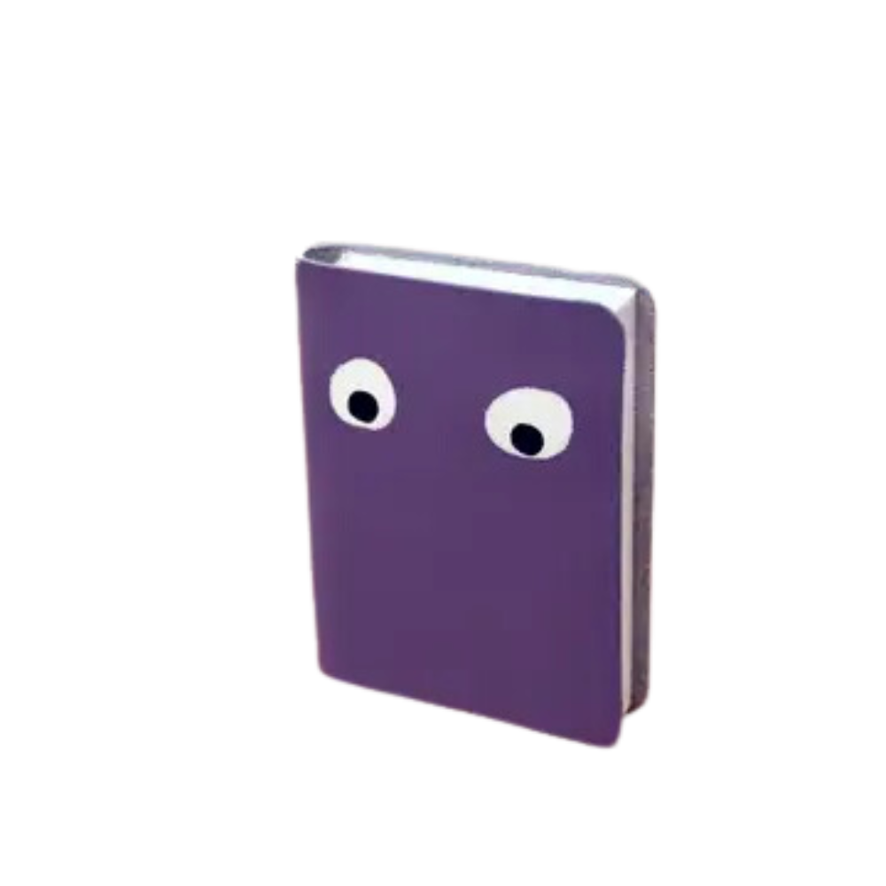 Googly Eye Mini Leather Notebook