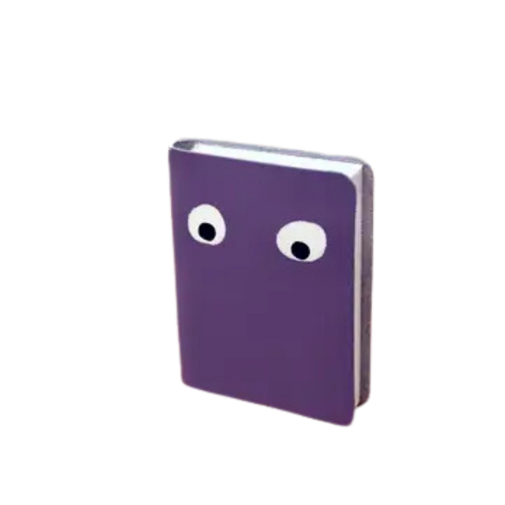 Googly Eye Mini Leather Notebook