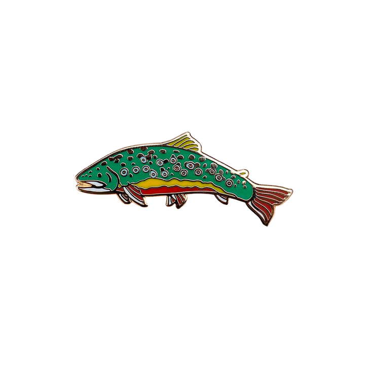 Brook Trout Enamel Pin