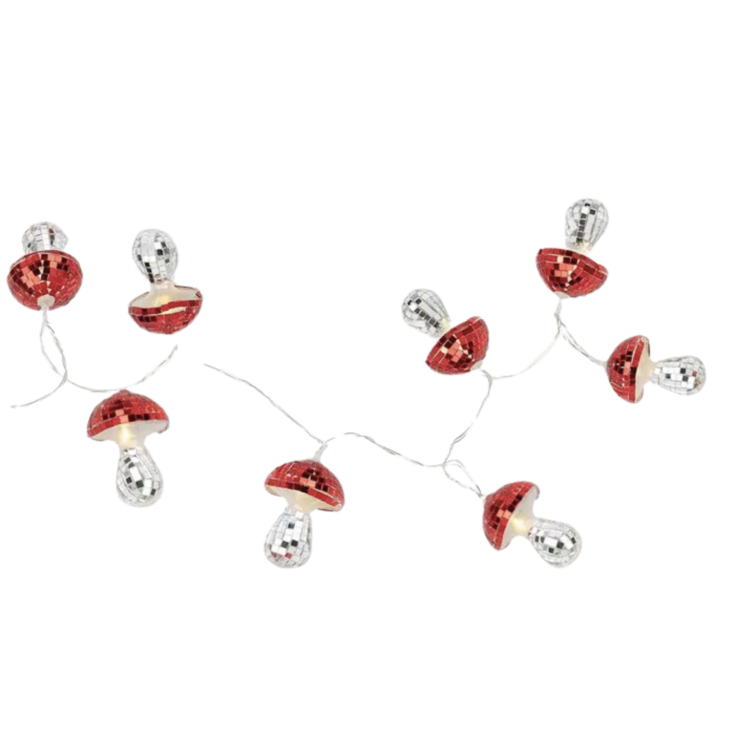 Forest Mushroom Led Disco String Lights