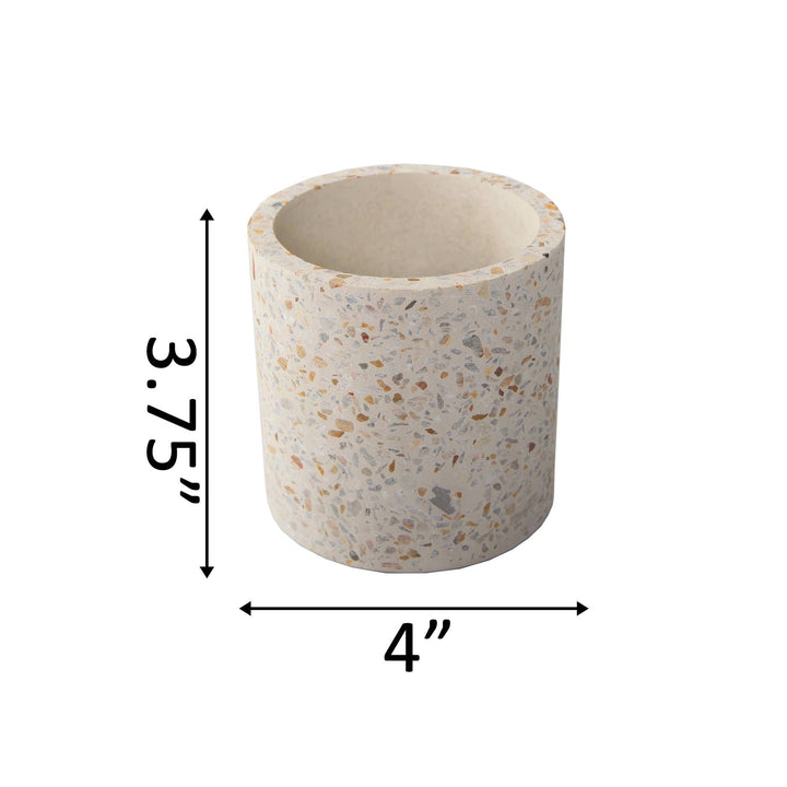 4" Terrazzo Pot