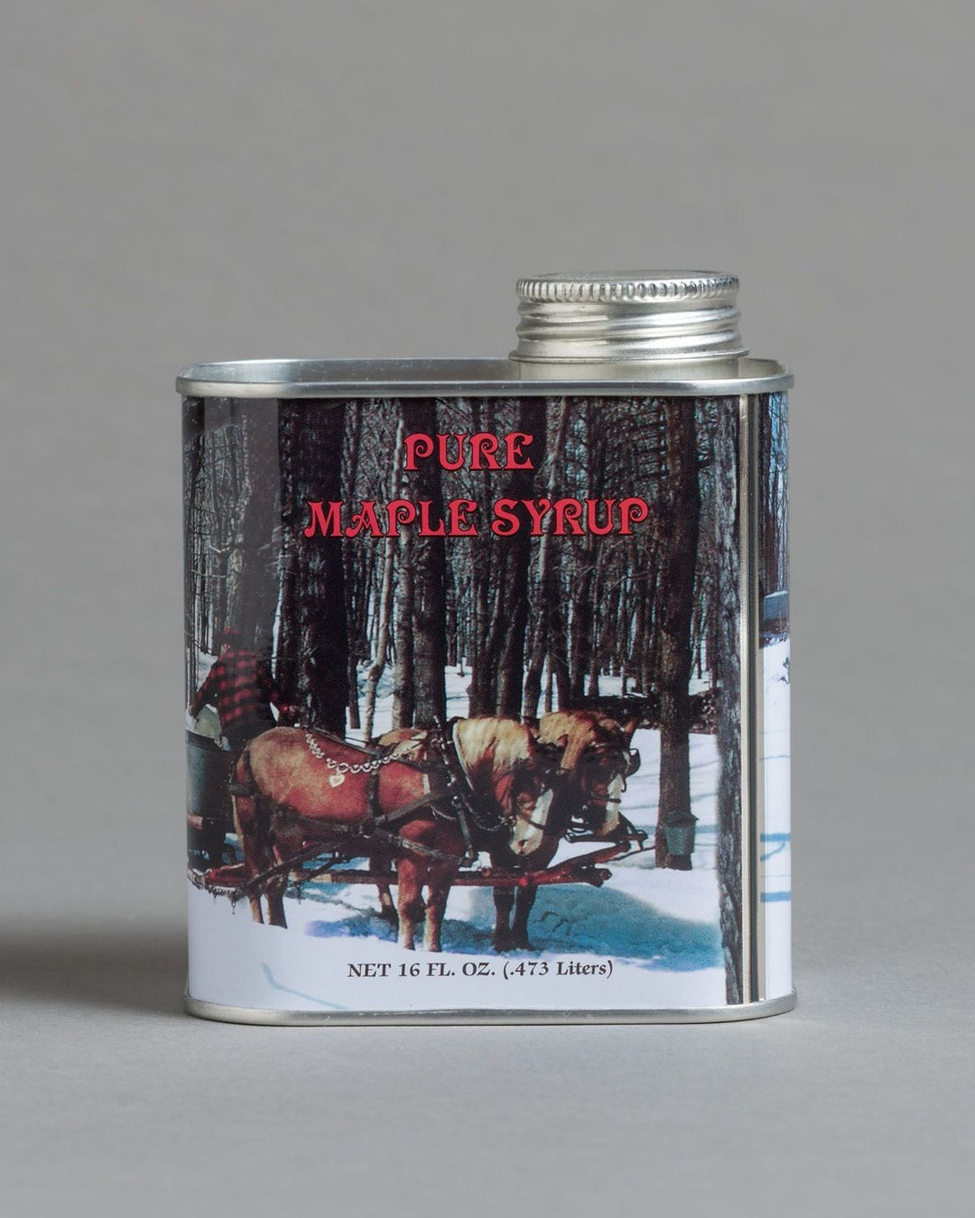 Pure Vermont Maple Syrup Tin Pint