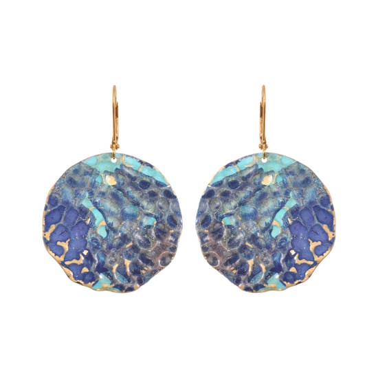 Blue Cebille Earrings