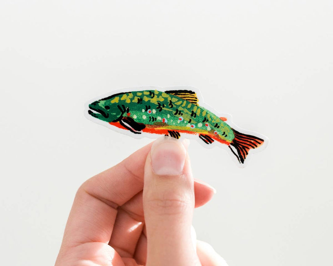 Brook Trout Vinyl Sticker