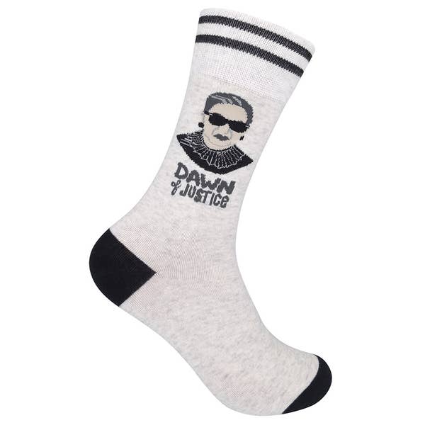 RBG Dawn of Justice Socks