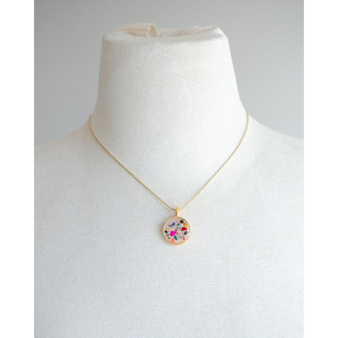 Terrazzo Stone Necklace