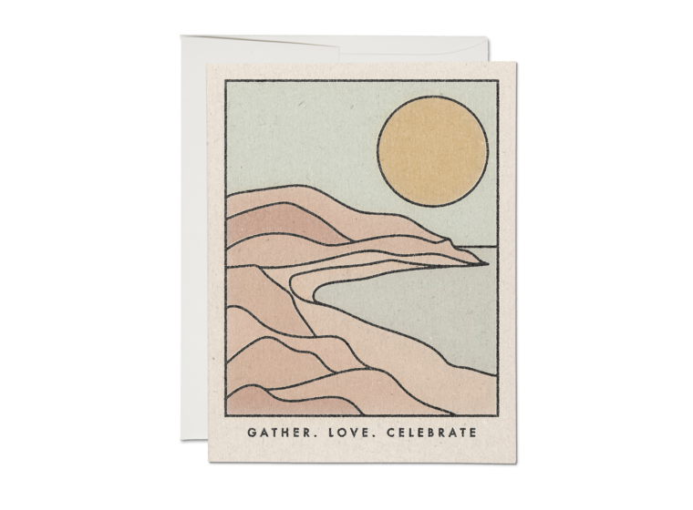 Gather Coastline Card