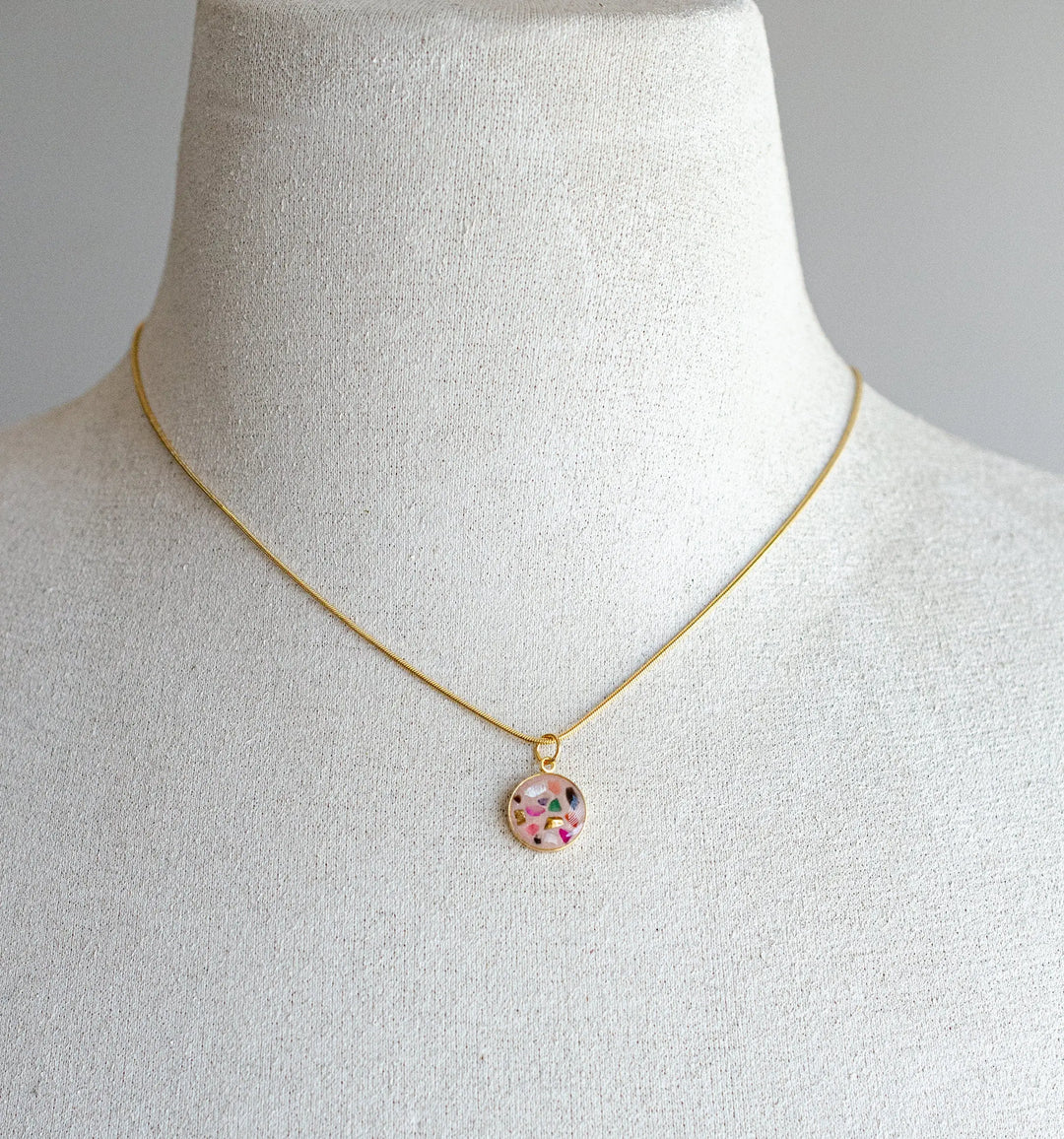 Terrazzo Stone Necklace