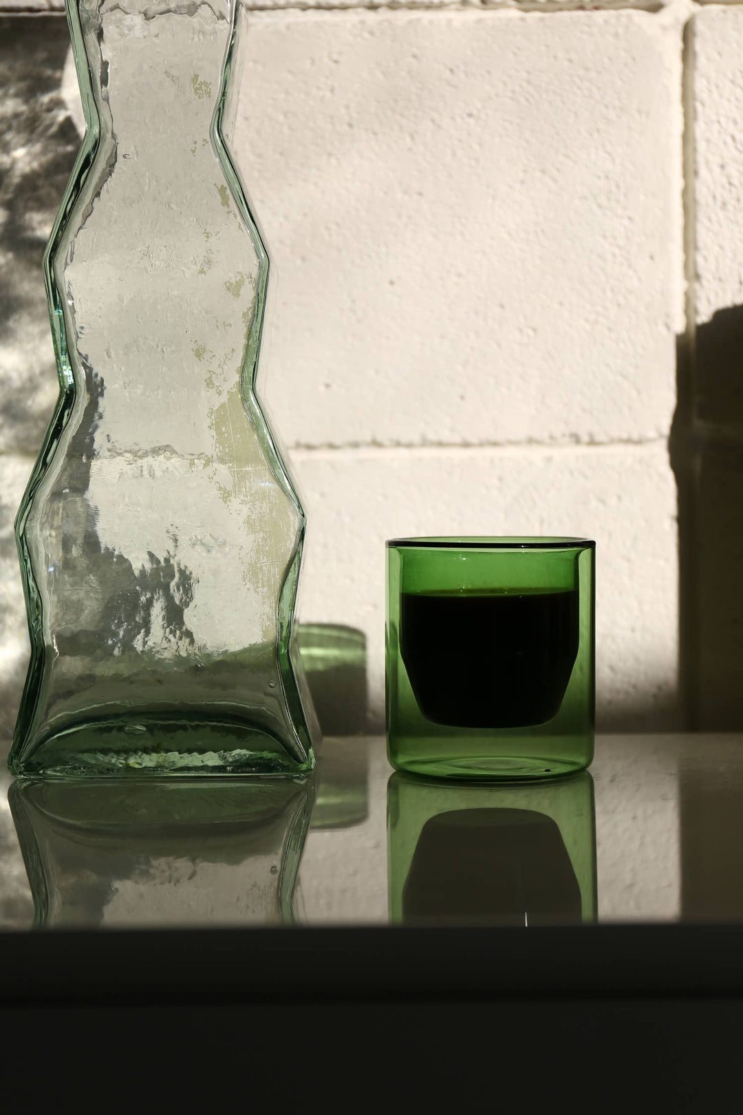 6 oz Double-Wall Verde Glass Set