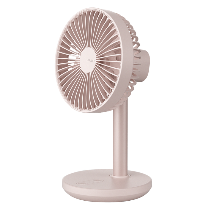 Rechargeable Portable Table Top Rotating and Telescoping Fan