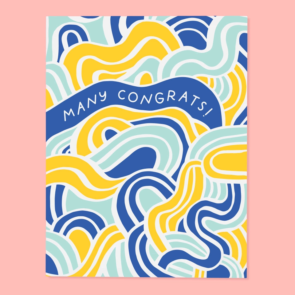 Many Congrats Card
