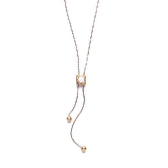 Opal Beam Bolo Necklace