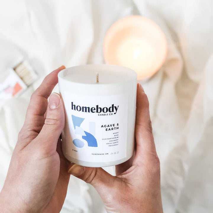 Agave and Earth Burn and Bloom Candle
