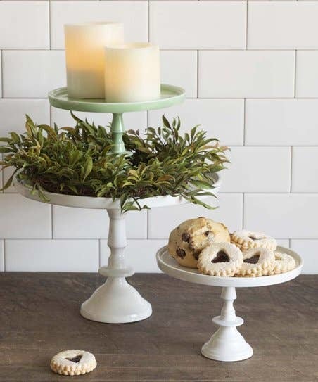 Large Ivory Pedestal