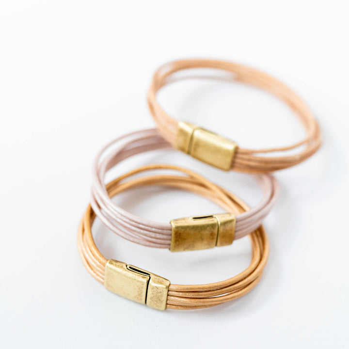 Minimalist Leather Bracelet