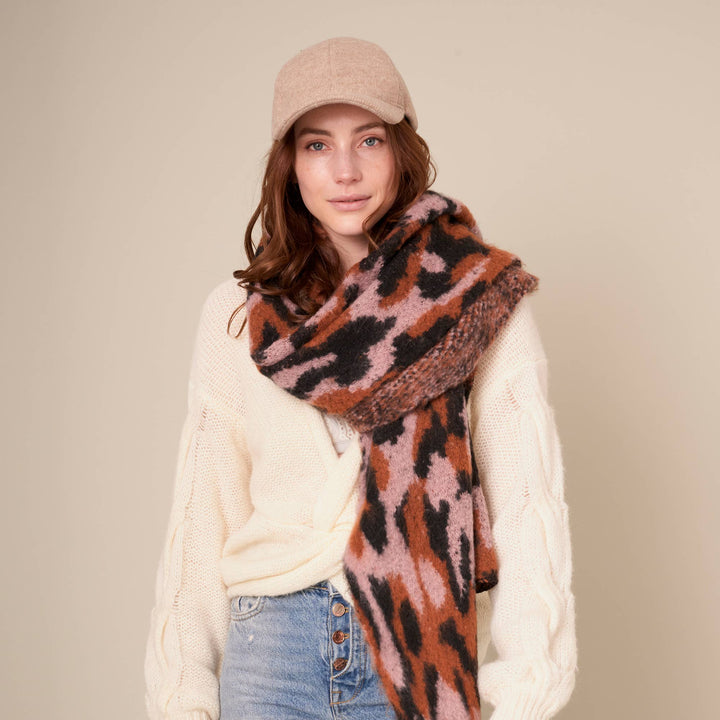 Camouflage Print Soft Scarf