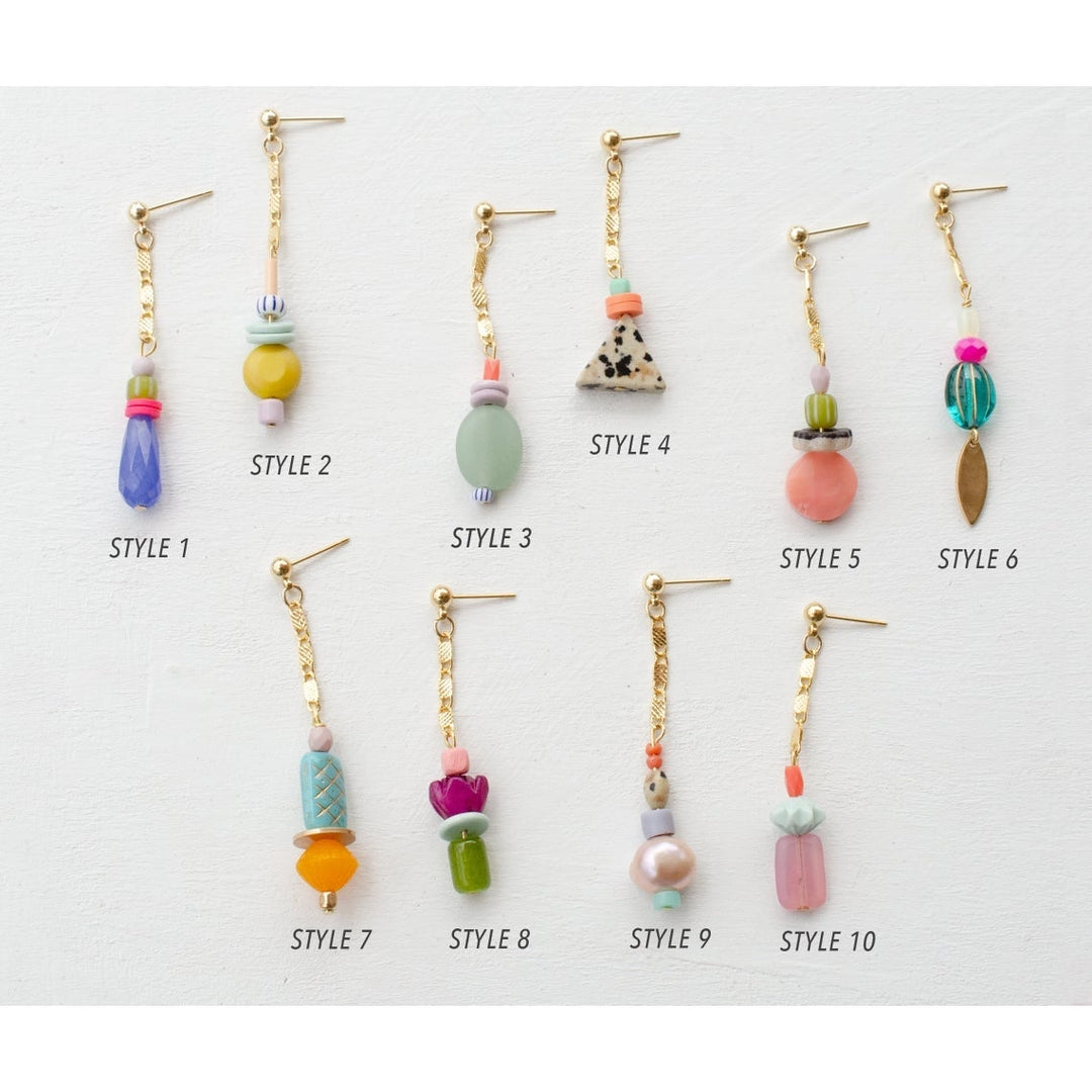 Mismatch Statement Earrings