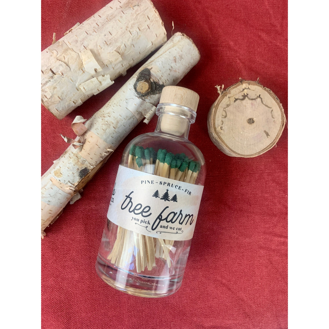 Christmas Tree Farm Vintage Apothecary Matches