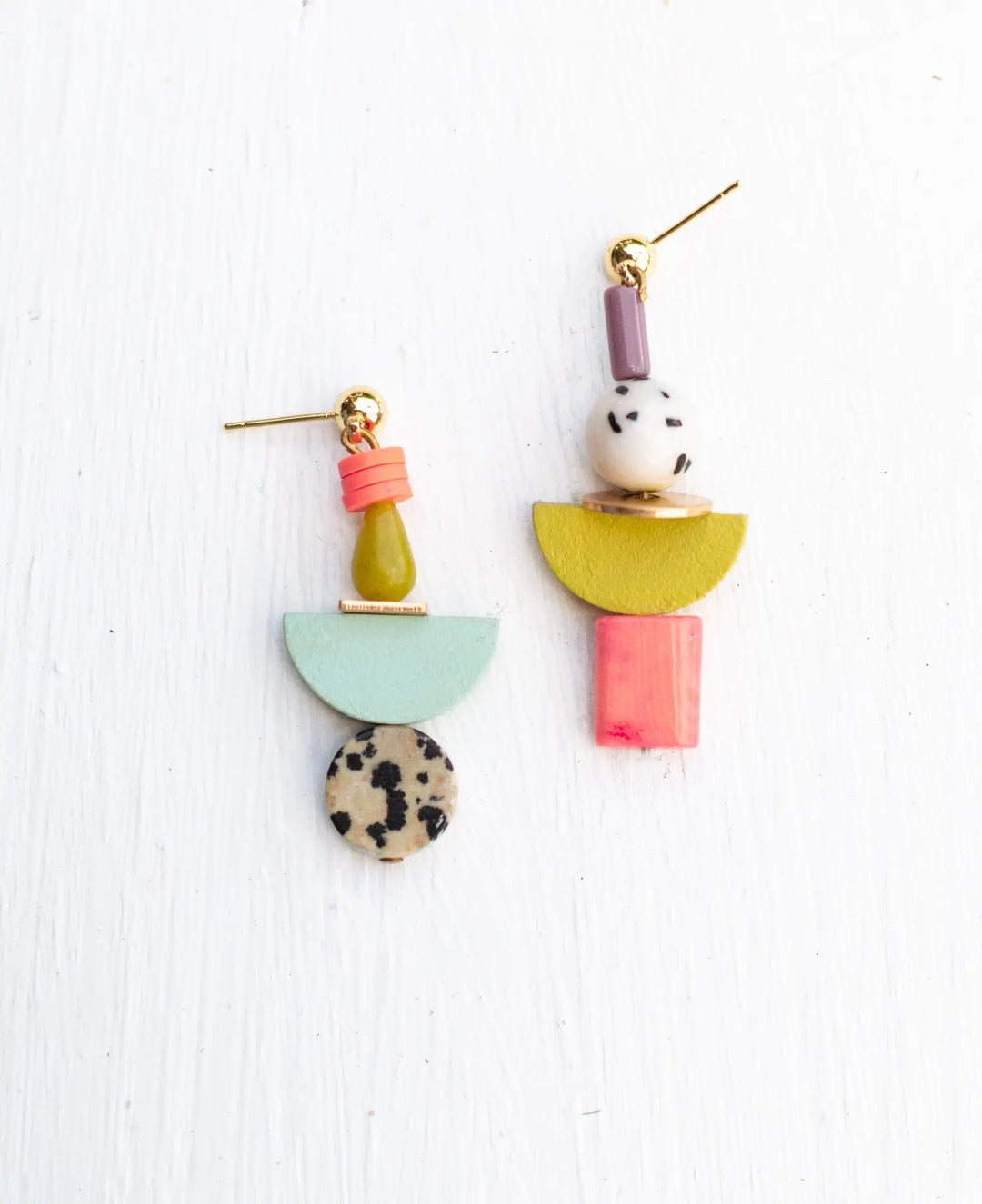 Mismatch Statement Earrings