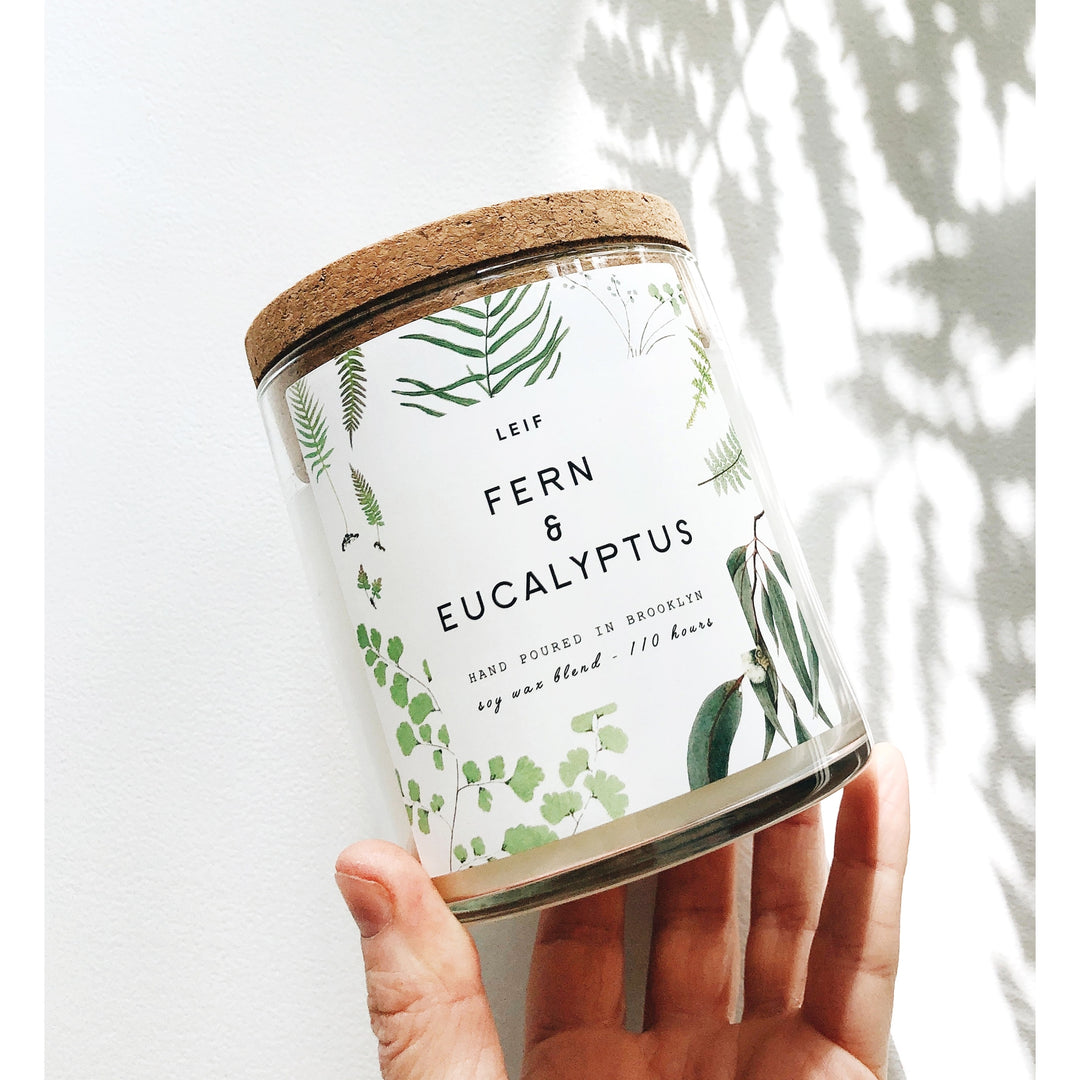Botanist Candle - Fern & Eucalyptus