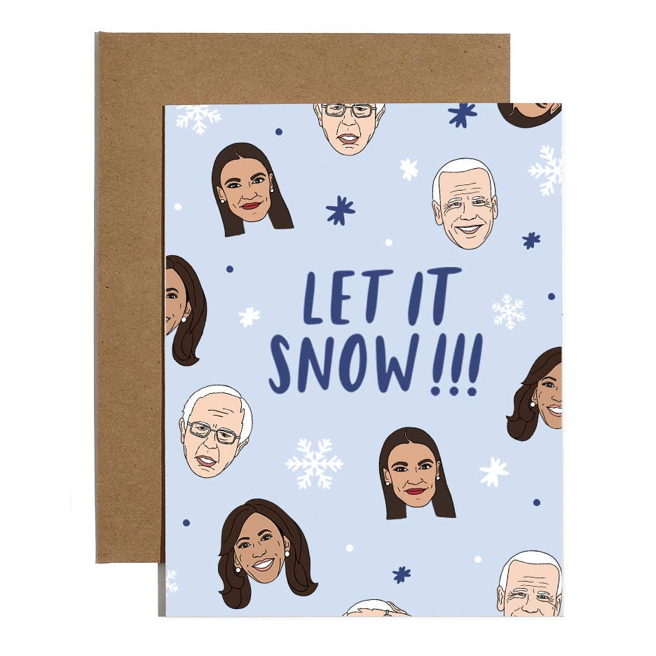 Let It Snow Card