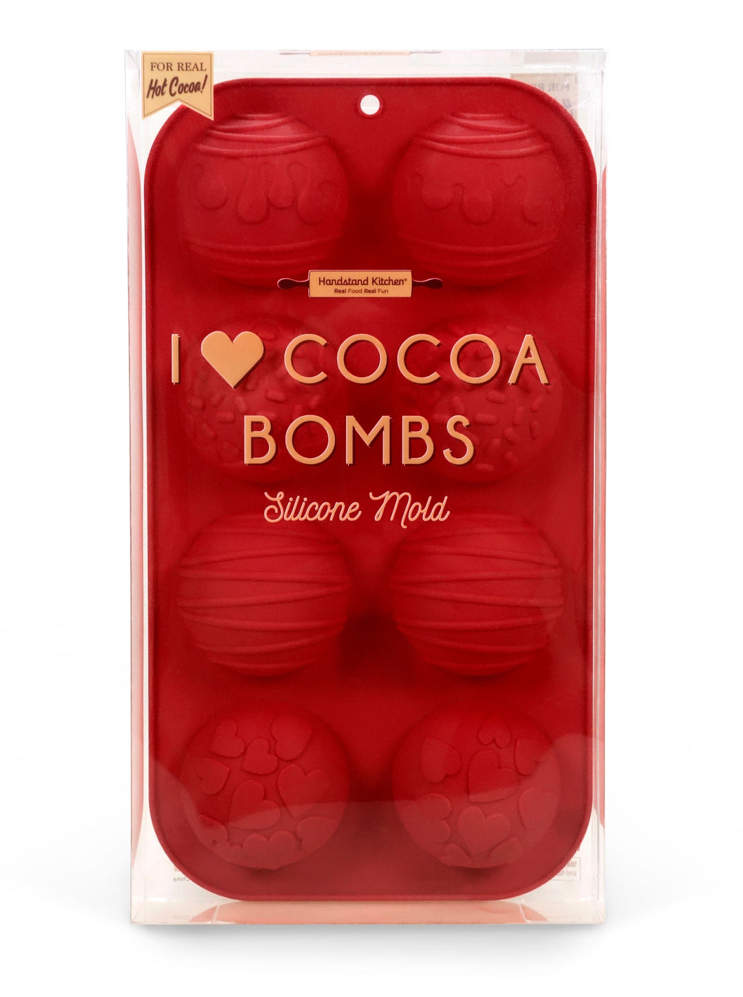 I Heart Cocoa Bombs Silicone Mold
