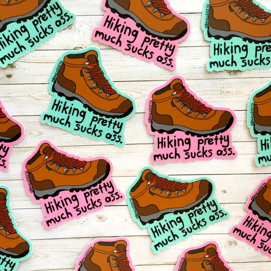 Hiking Sticker