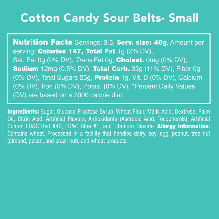 Cotton Candy Sour Belts