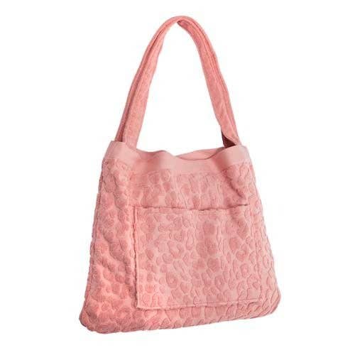 Terry Towel Tote Call Of The Wild - Blush Pink