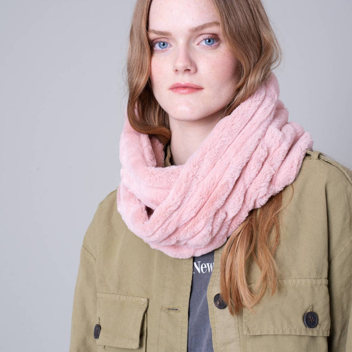 Faux Fur Infinity Scarf