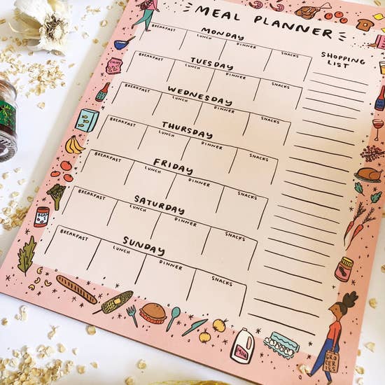 Meal Planner Notepad