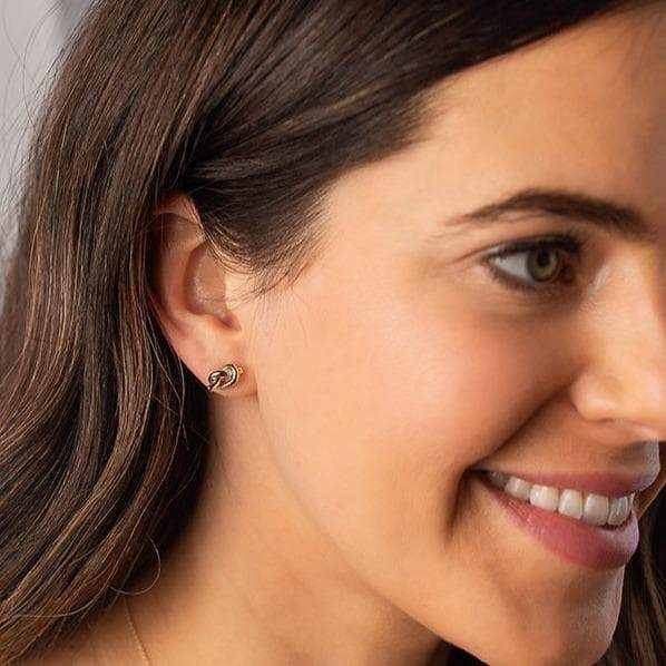 Love Knot Stud Earrings