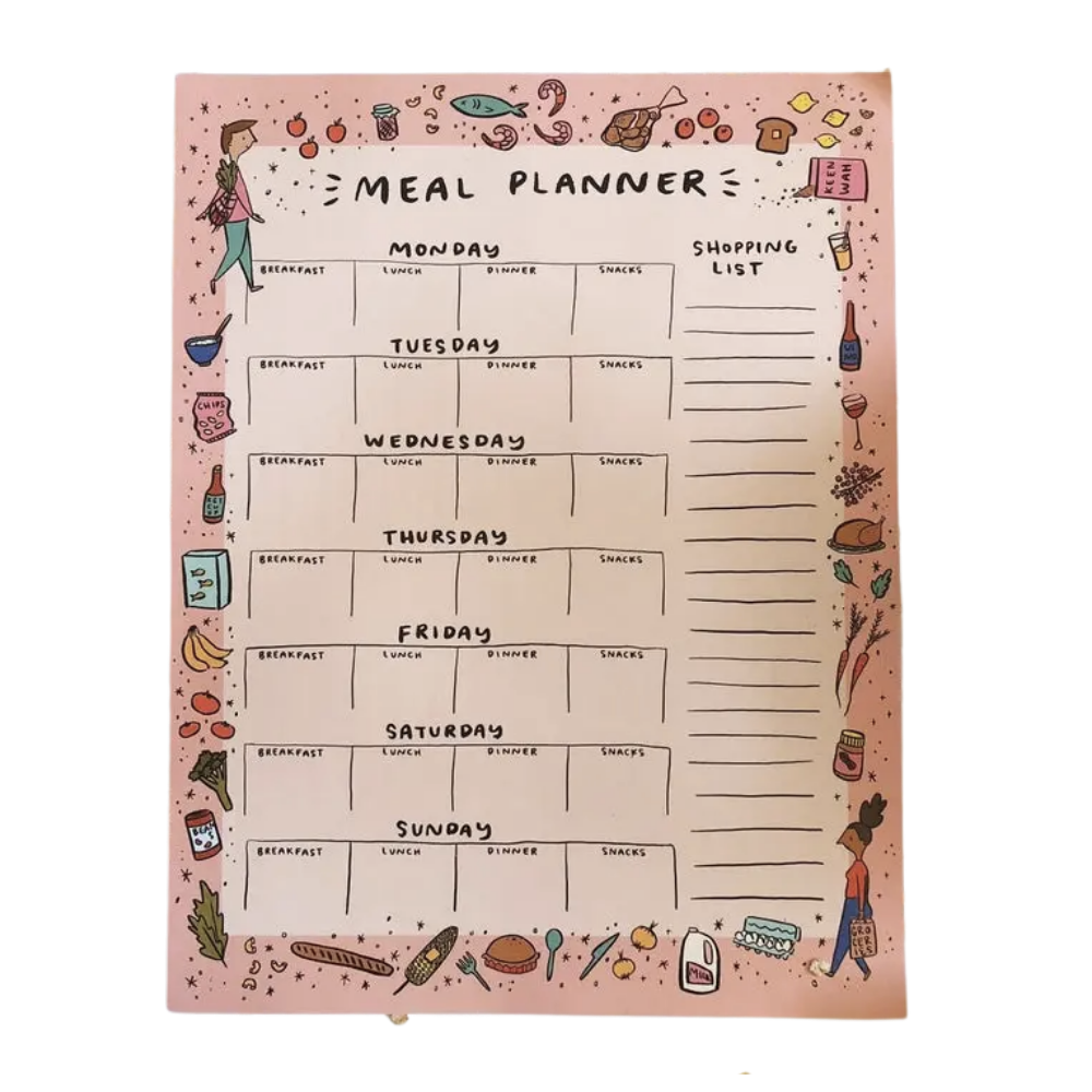 Meal Planner Notepad
