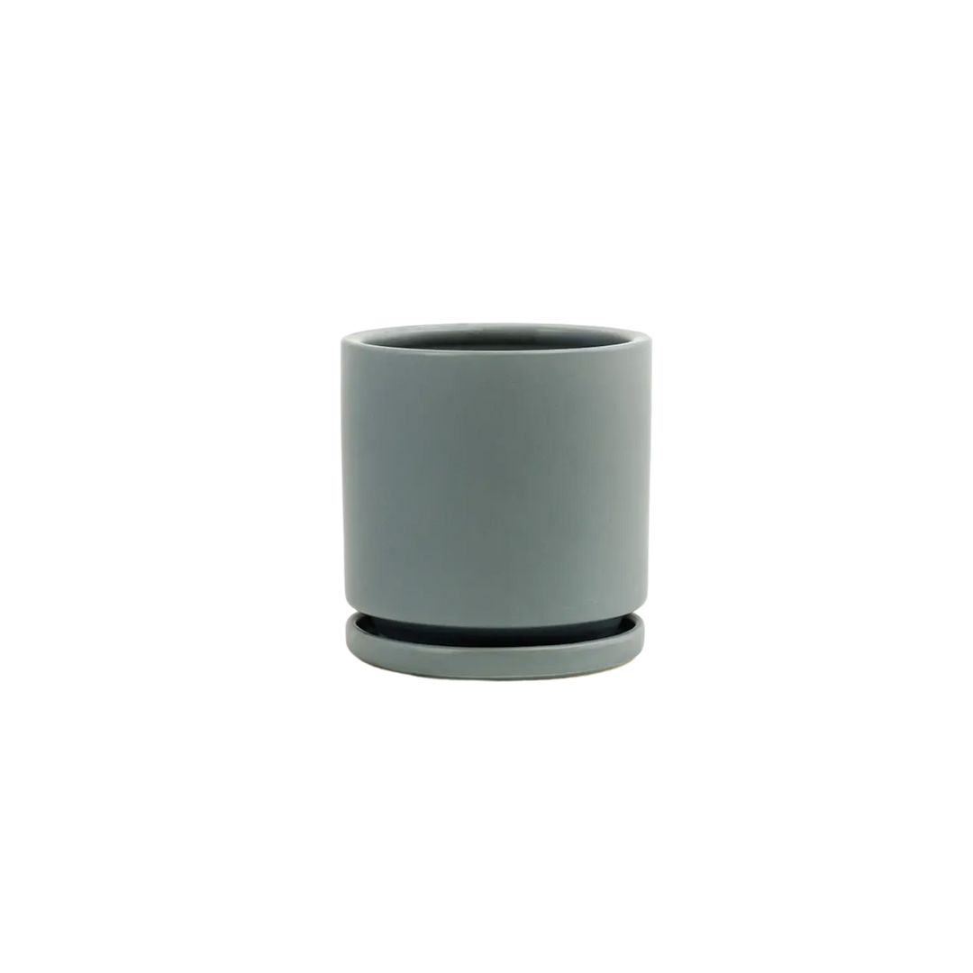 10.25" Cylinder Pot with Water Trays